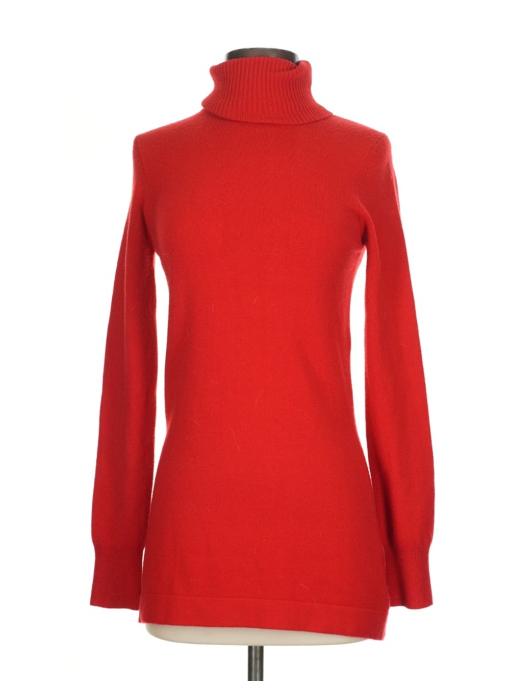 Red French Connection Turtleneck Sweater (long)